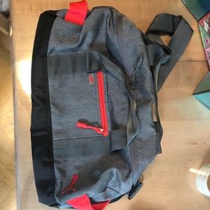 Puma sports bag 19”x9”x11”